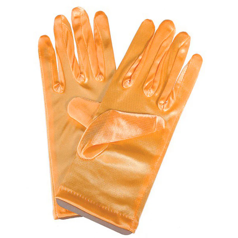 Bridal Wedding Gloves Short Satin Dress Gloves - Image 18